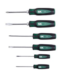 SKT86330 image(0) - 6 Pc. Cushion Grip Screwdriver Set