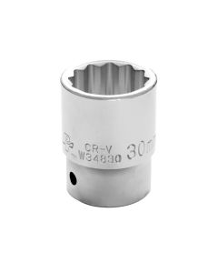 WLM34830 image(0) - 30MM 12 PT CHROME SOCKET