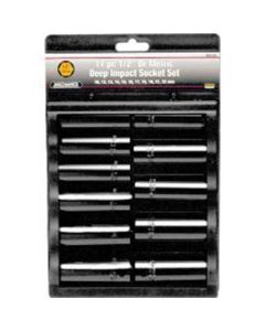 WLMM591DB image(0) - 11 Pc 1/2" Dr MM Deep Imp Skt