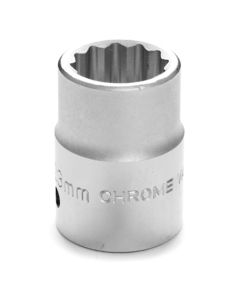 WLMW34823 - 3/4" Dr 12pt Std Socket 23mm