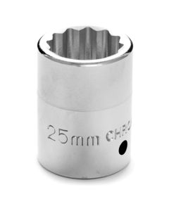 WLMW34825 - 3/4" Dr 12pt Std Socket 25mm
