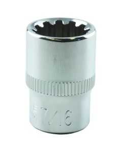 KTI20014 image(0) - K Tool International SPLINE SOC 1/4" DR 7/16"