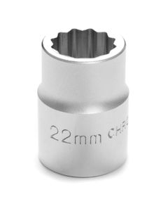 WLMW34822 image(0) - 3/4" Dr 12pt Std Socket 22mm