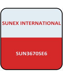 SUN3670SE6 image(0) - 3/8" Dr. External Star Impact Socket E11