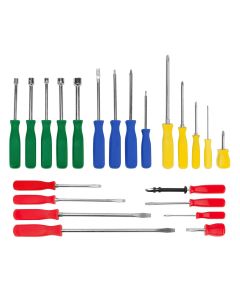WLMW80022 image(0) - 22-Piece Screwdriver Set with Slotted, Phillips, T