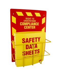 SAS6000-75 image(0) - Wall Mount SDS Compliance Center w/ 1.5 in. Binder