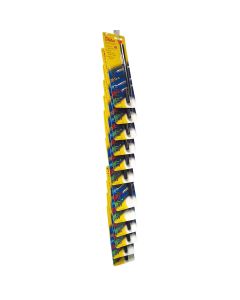 STL99050 image(0) - 12PC Black/White Stylus Pen Light Clip Strip