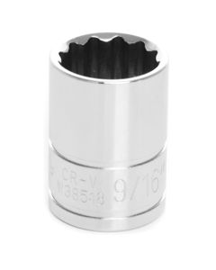 WLMW38518 image(0) - 3/8" Dr 12pt Stndrd Sckt 9/16"