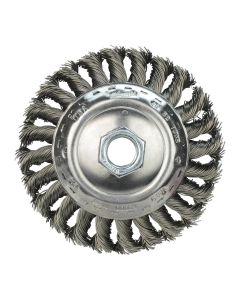 MLW48-52-1305 image(0) - 4" Bevel Knot Brush - Carbon Steel
