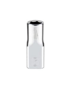 MLW45-34-9032 image(0) - Milwaukee Tool 1/4" Drive 6mm Metric Socket with FOUR FLAT Sides
