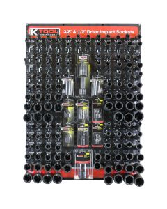 KTI0839 image(0) - 3/8 & 1/2" Impact Socket Display