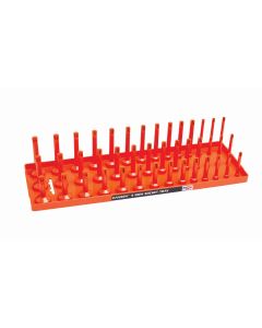 HNE12053 image(0) - 1/2" SAE 3-Row Socket Tray - Orange