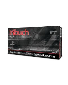 BLGB311-XL image(0) - Powder Free Exam Black 6MIL Nitrile Glove