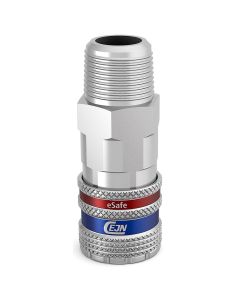 VAC10-410-2455 image(0) - eSafe Safe Coupling 3/8 Euro High Flow1/2 NPT