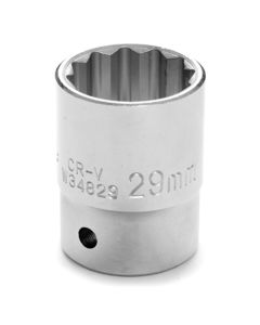 WLMW34829 - 3/4" Dr 12pt Std Socket 29mm