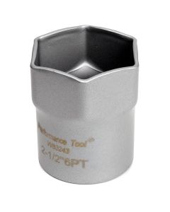 WLMW83243 image(0) - 1/2 DR Lock nut Skt 2-1/2" Hex