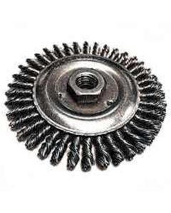 MAK743201-5A image(0) - Knot-type wire cup brush, ideal for tight operations, corners and angle welds. Rugged knot construction