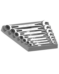 SKT80049 image(0) - 7PC 3/8 to 3/4 RATCHET WRENCH X-FRAME SET