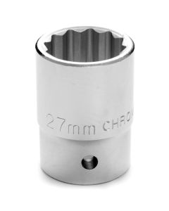 WLMW34827 image(0) - 3/4" Dr 12pt Std Socket 27mm